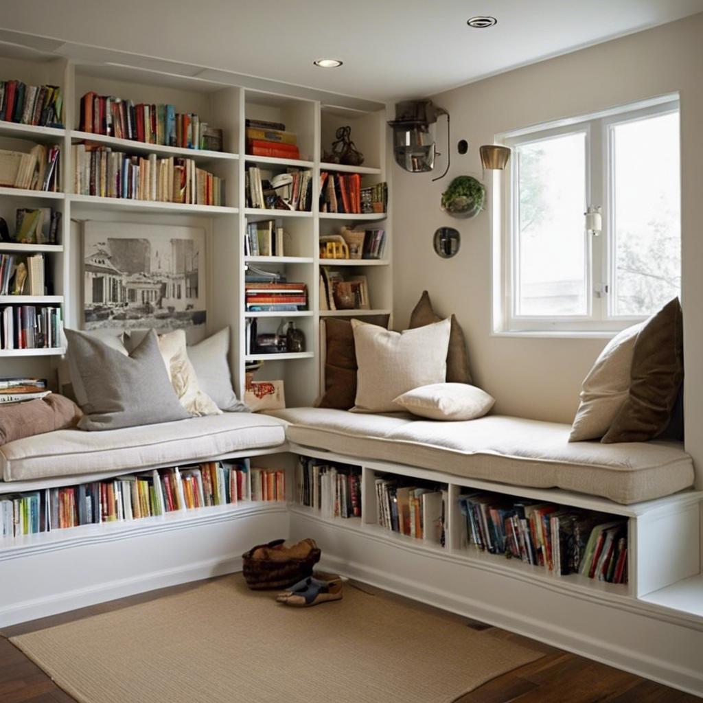 Integrating Storage Solutions in Your Reading Nook