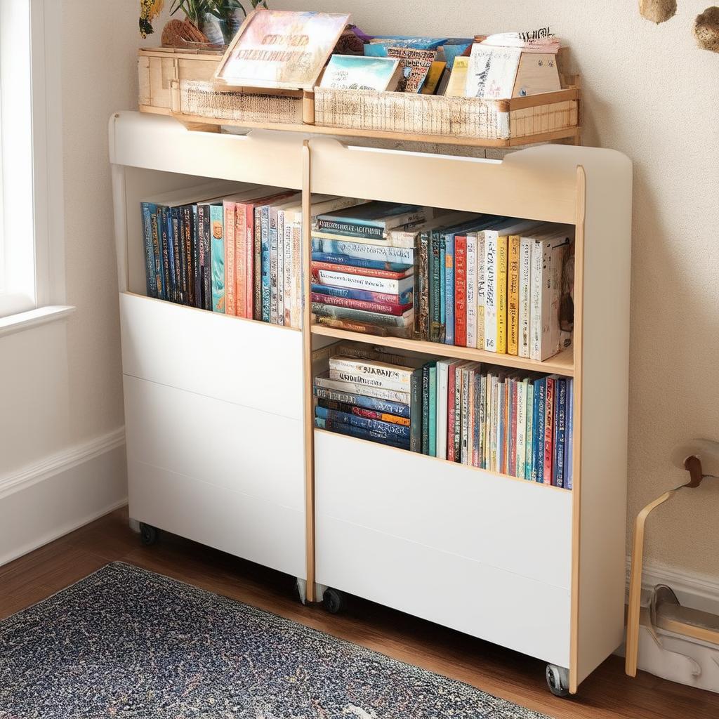 Creating Storage Solutions​ for Books and Reading Materials