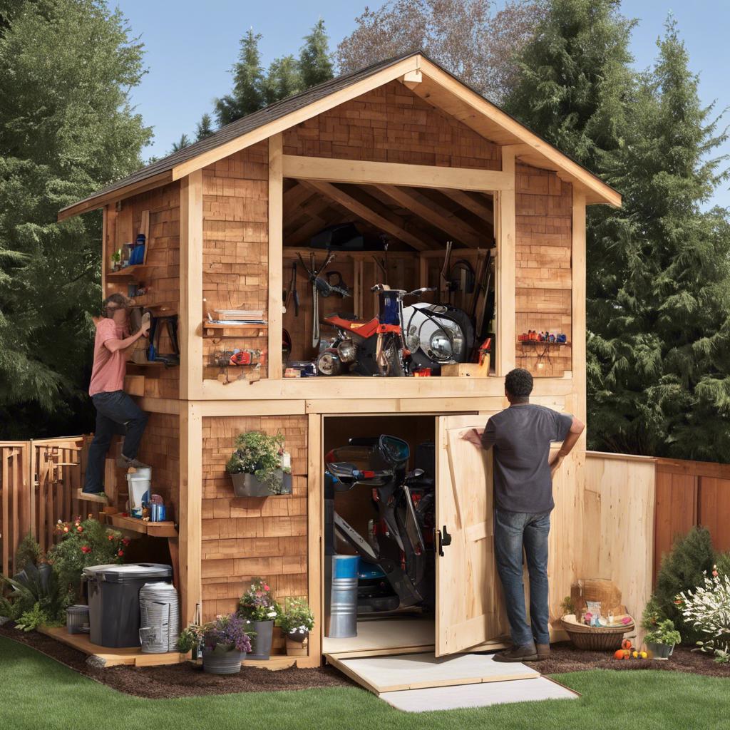 Optimize Your Backyard Shed Space