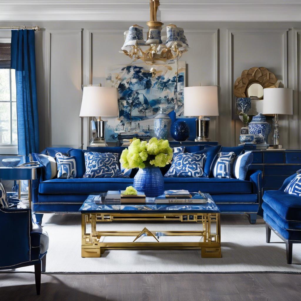 Bold Blue Furniture Choices for⁢ a Stunning Statement