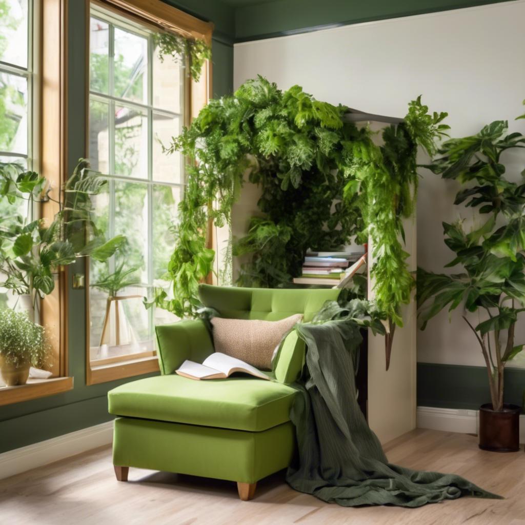 Incorporating Greenery into Your Reading Nook