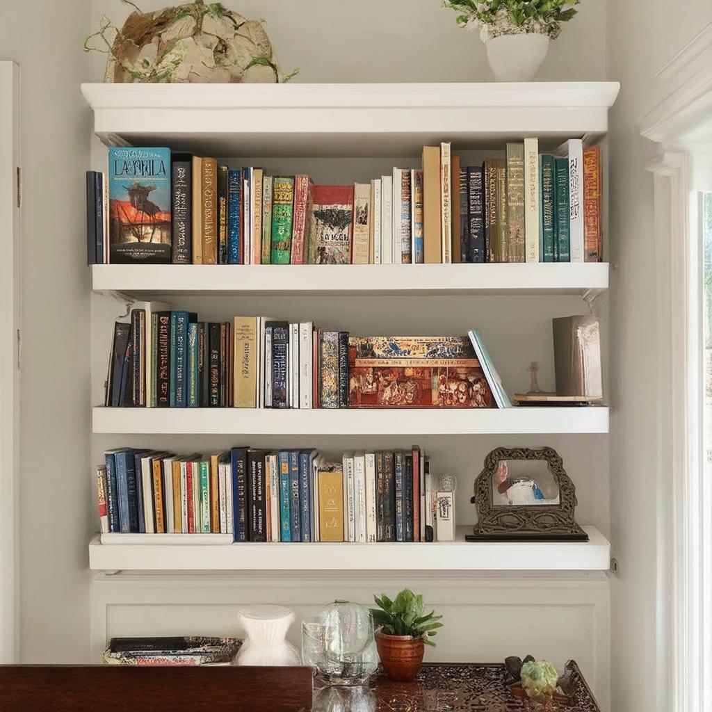 Incorporating Wall ​Shelves for Easy Access to Books