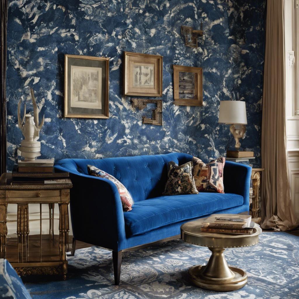 The Influence of Fabrics: Blue in Upholstery Trends