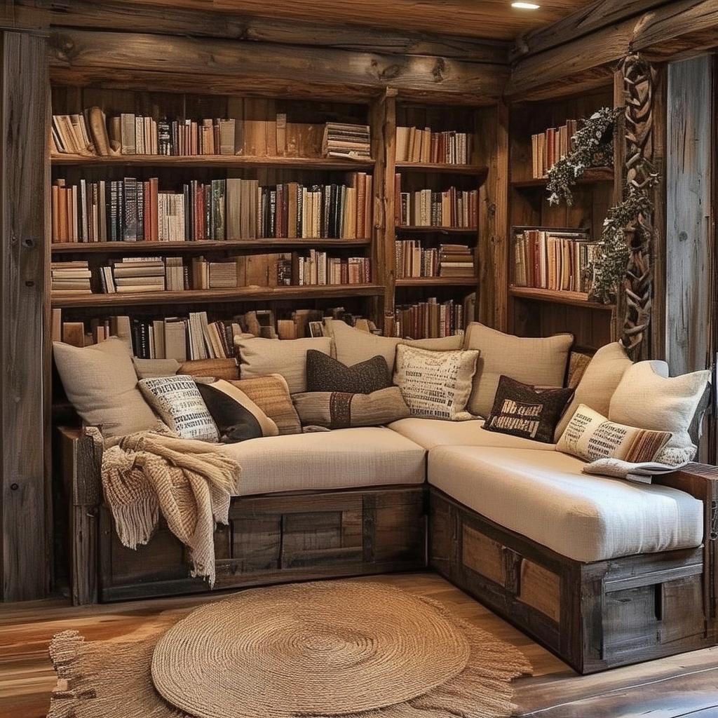 Inspiring Rustic Decor Ideas for‌ Your Reading Nook