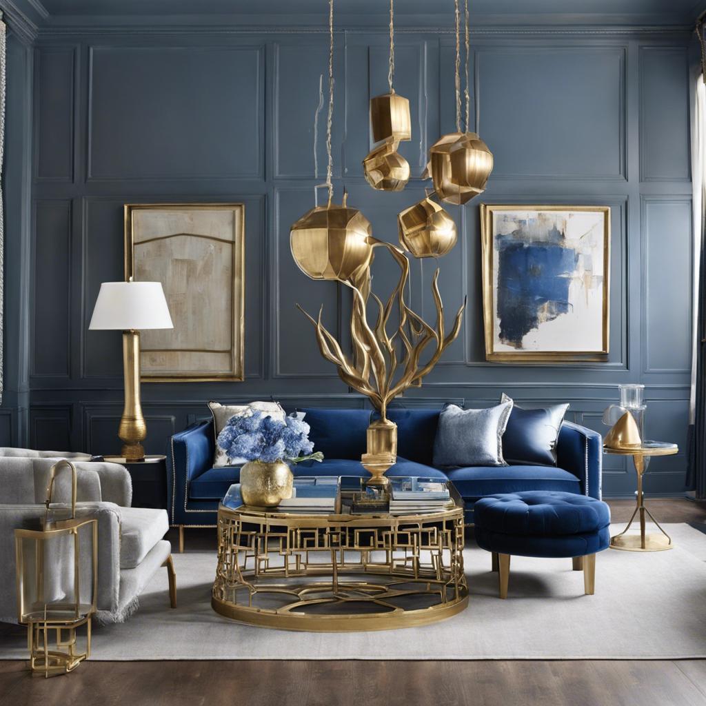 Mixing Metals:⁢ How to Pair Blue with Gold and ​Silver