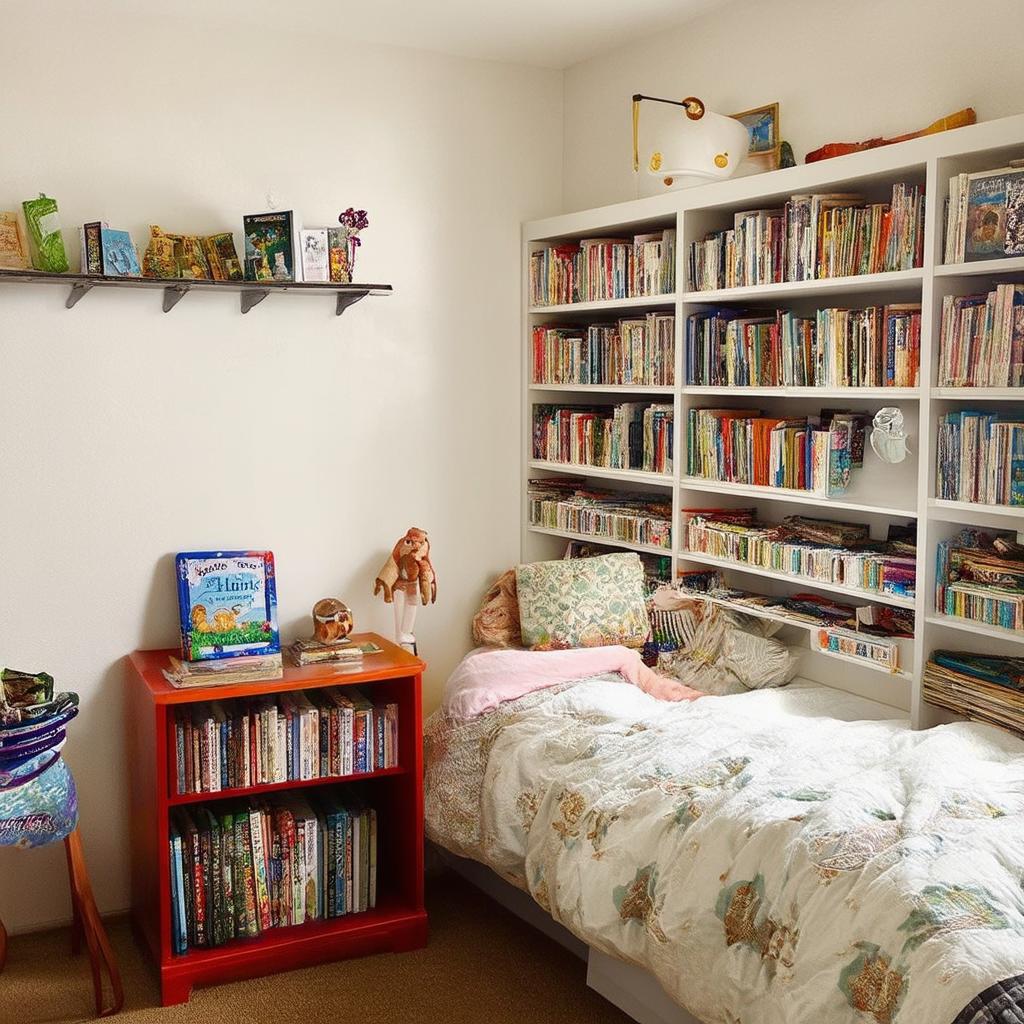 Personalizing the Space with Your Childs Favorite Books