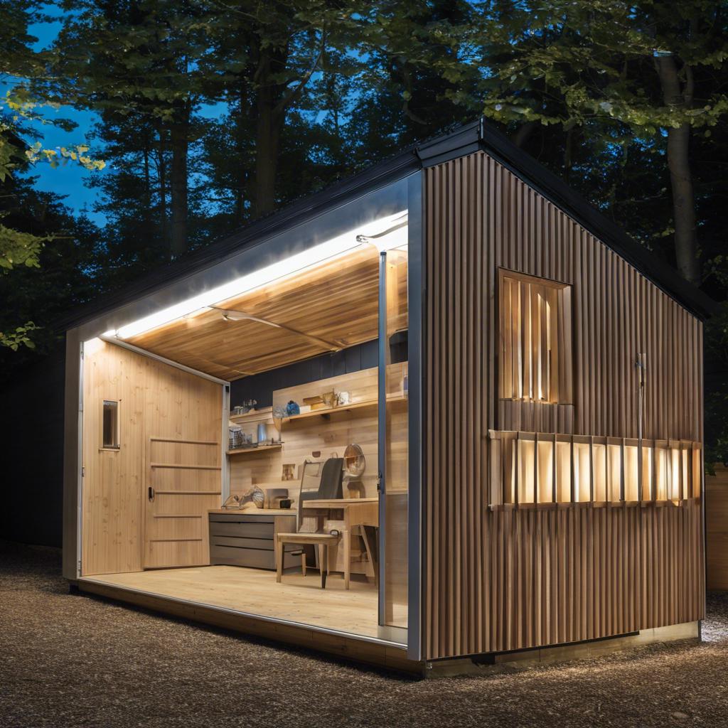 Innovative Lighting Solutions for Contemporary Sheds