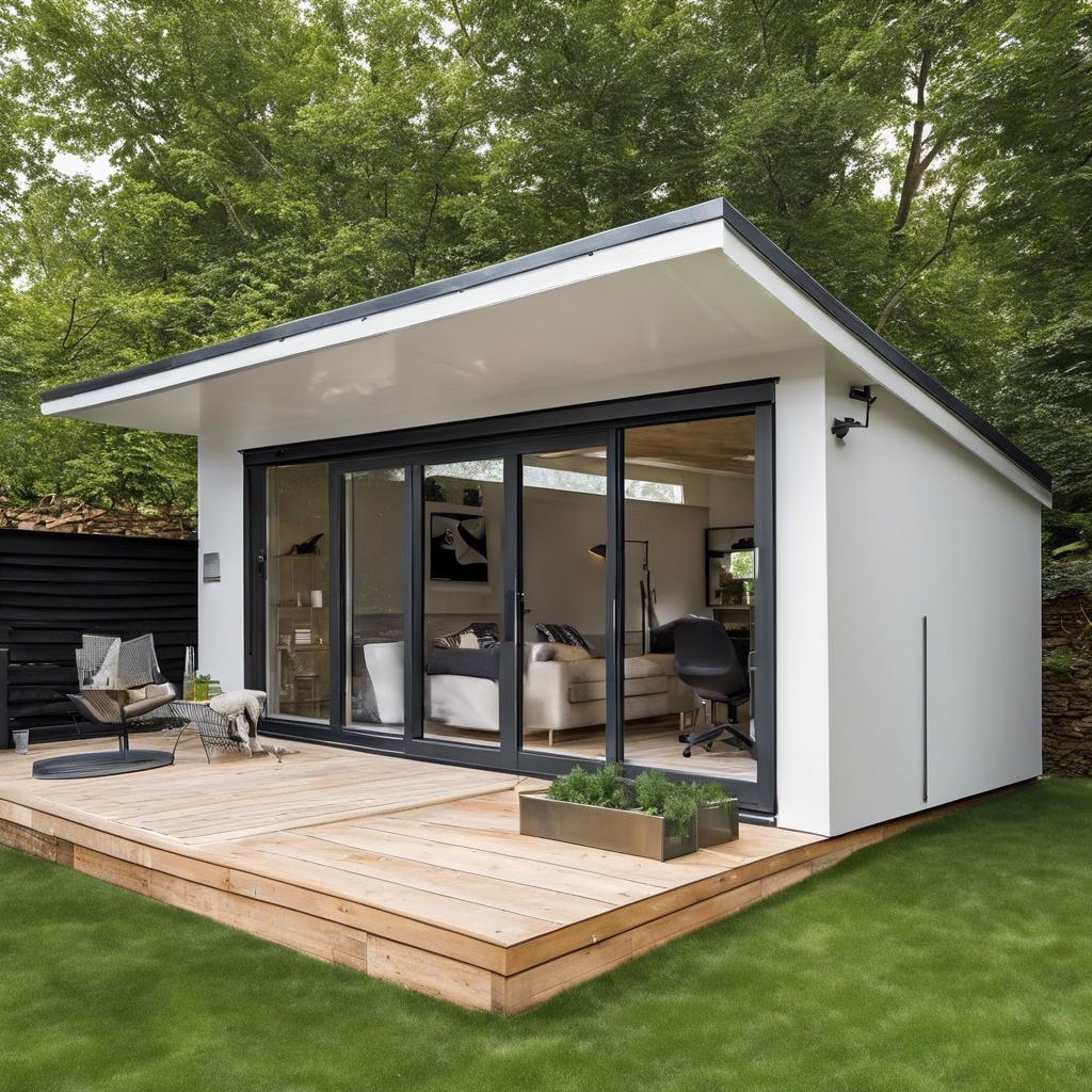 Choosing the Right⁢ Materials for a Sleek and Stylish Modern ‍Shed