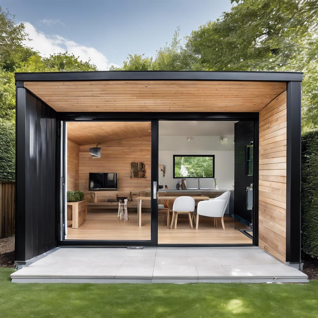 Innovative⁤ Uses of Space in ⁤Flat-Roofed Modern Sheds