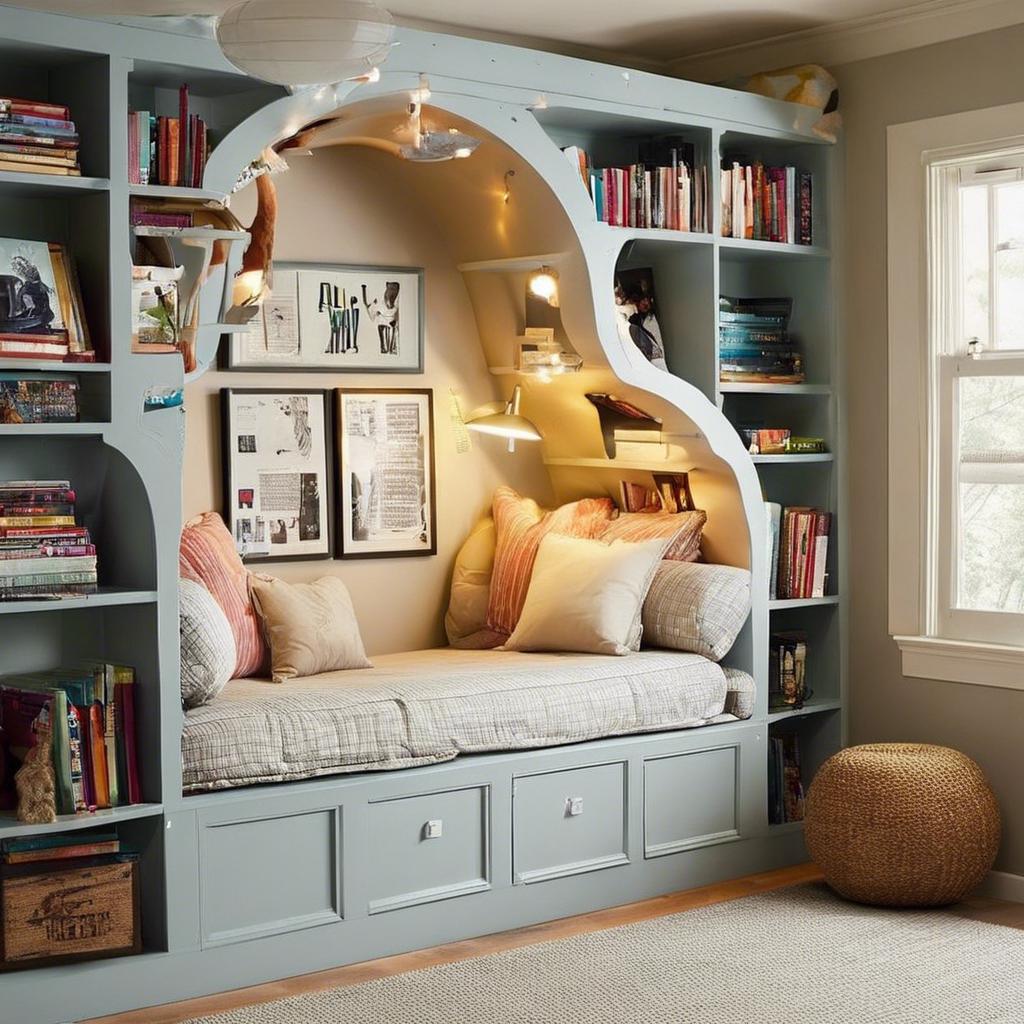 Whimsical Window Seat Sanctuary