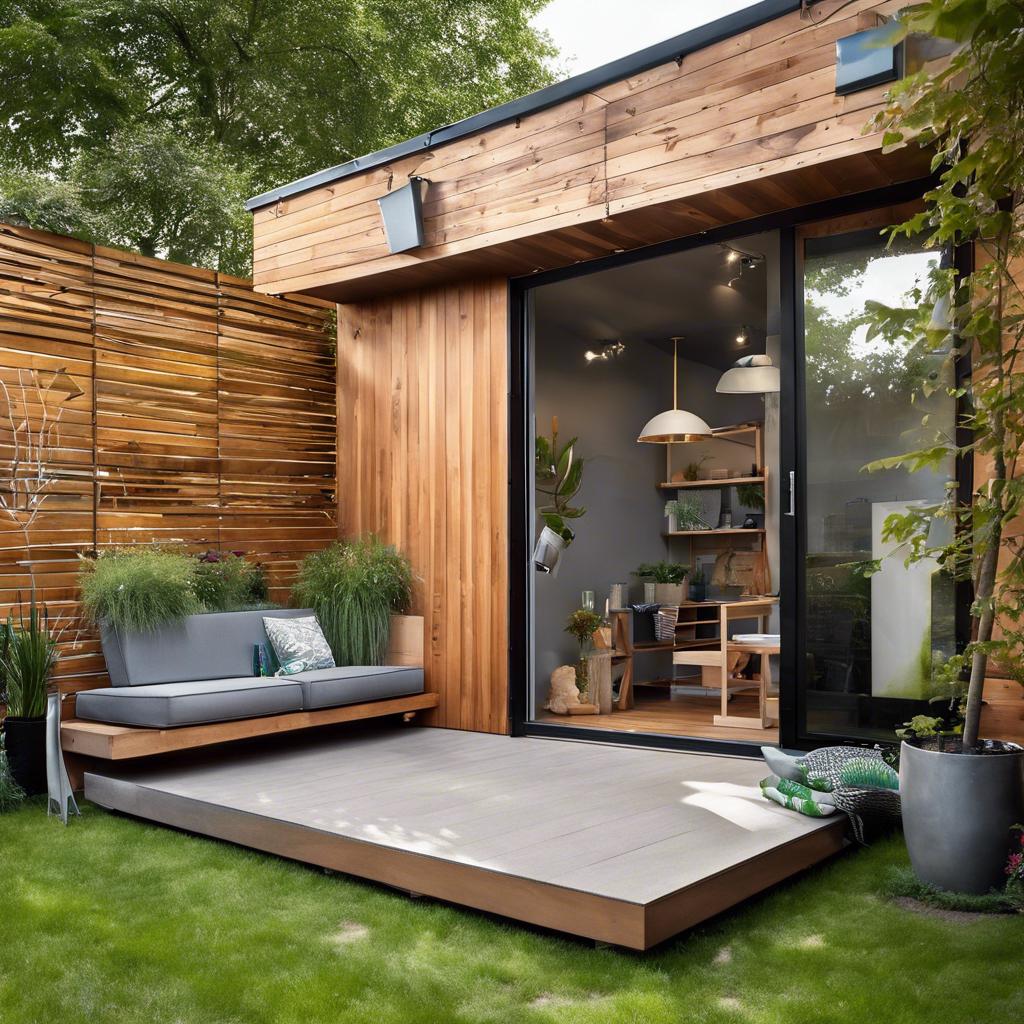 Compact Solutions: Tiny Yards & Big Storage with Backyard Sheds