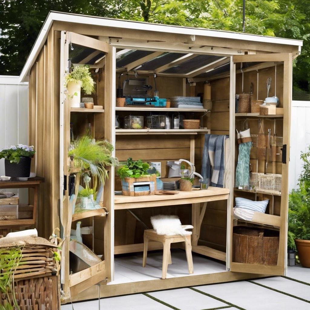 Outdoor Comfort: Enhancing Your Shed Space
