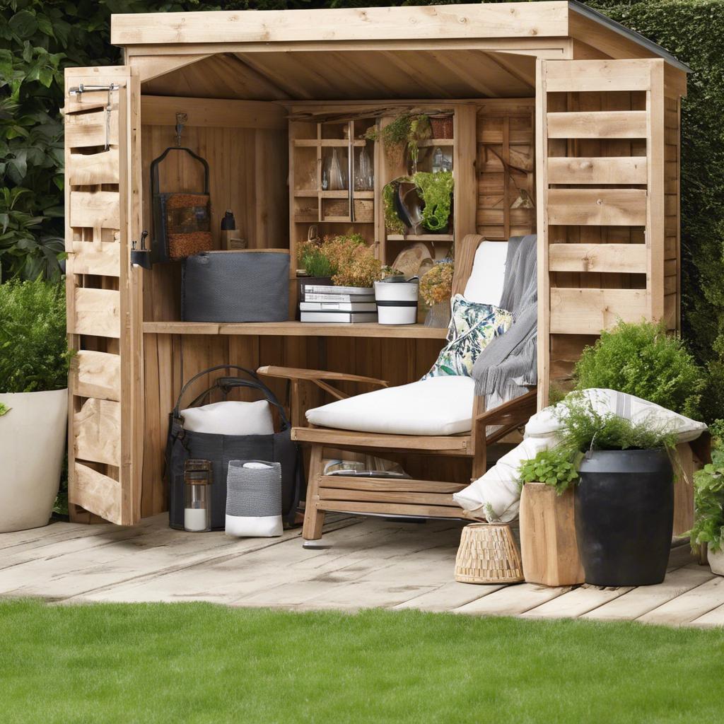 Tips for Maintaining Shed Furniture