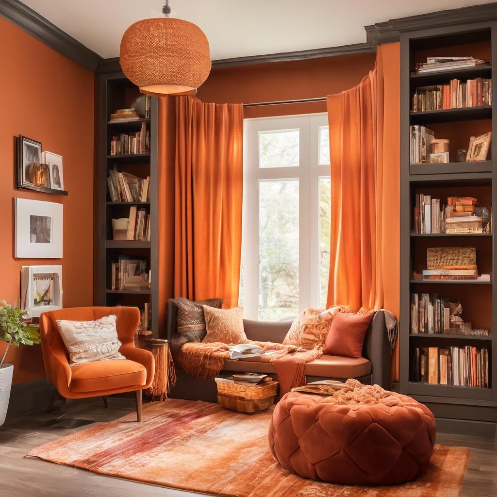 Utilizing Warm Color Schemes ⁣for ⁤a Cozy Reading Nook