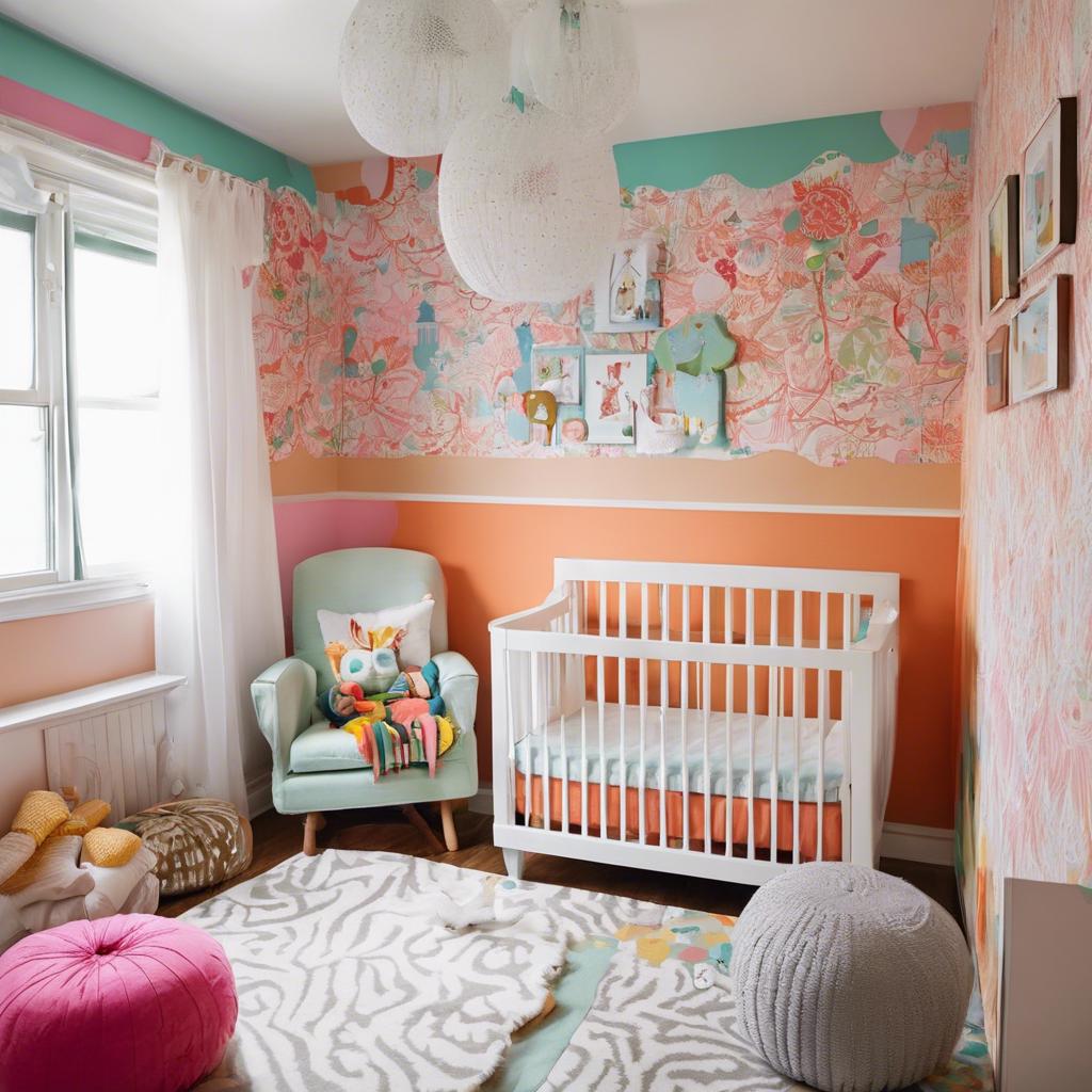 Whimsical Wonderland: Small Colorful Nursery Designs