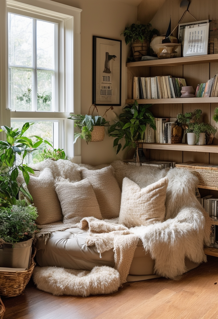 Cozy Corner Creations: Inspiring Reading Nook Ideas