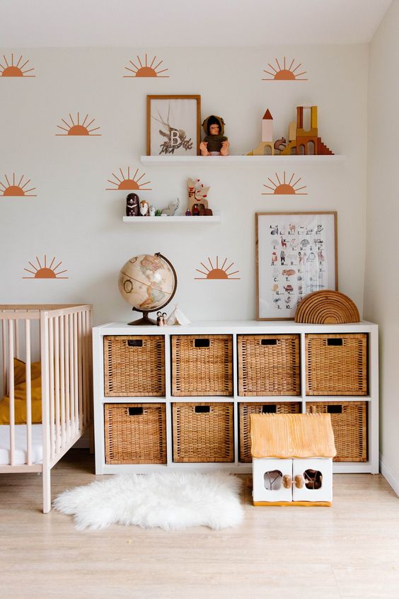 Whimsical Wonderland: Crafting a Vibrant Small Nursery Design