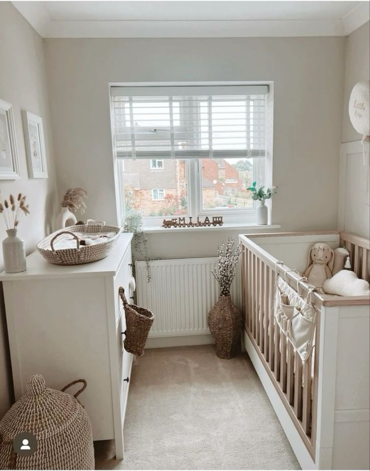 Charming and Vibrant: Small Nursery Design