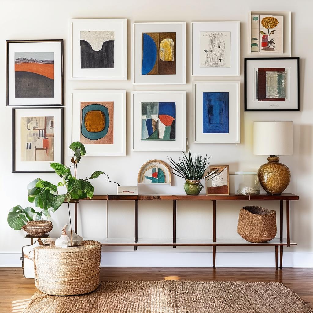 Artful ⁢Displays:‍ Curating ⁣an Entryway ⁢Gallery