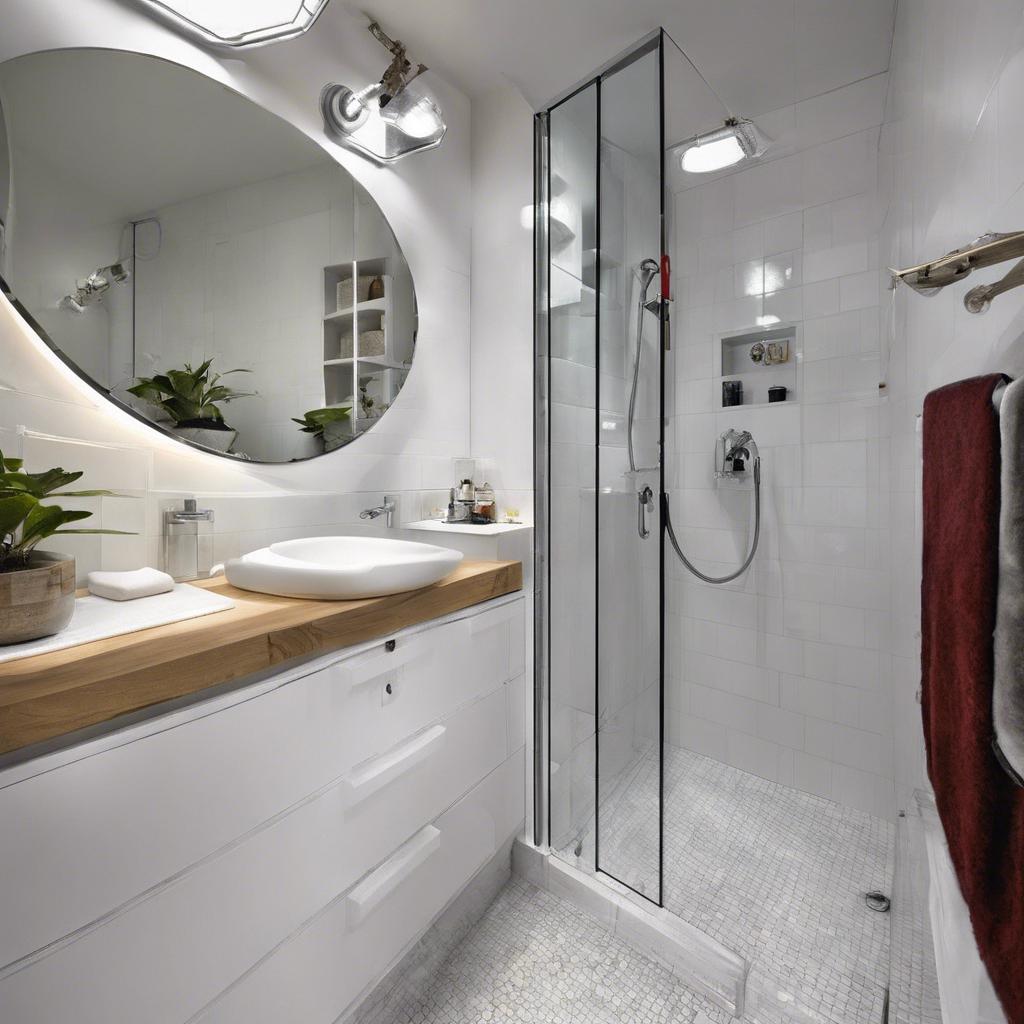 Choosing ⁣Compact Fixtures for Small ‌Bathroom Layouts