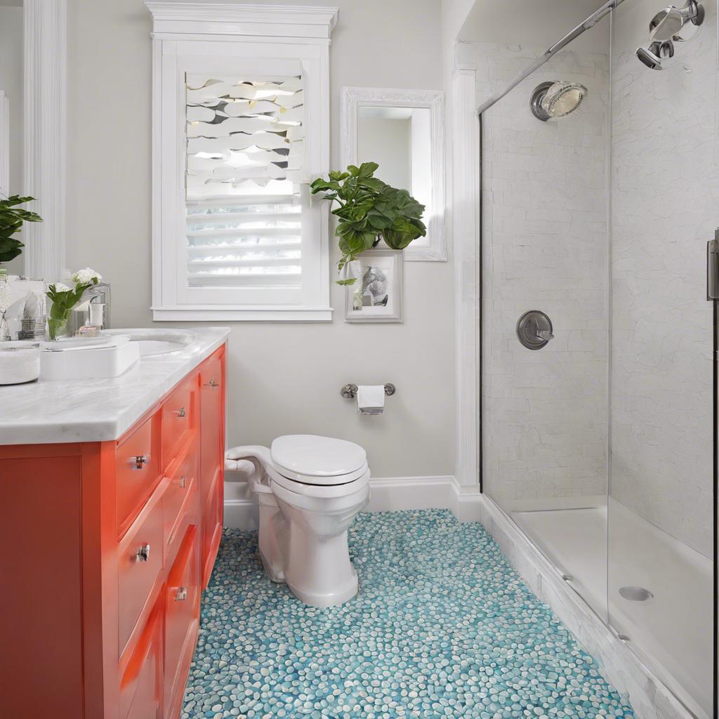 Pop of Color: Accents to Liven ⁤Up Small Bathrooms