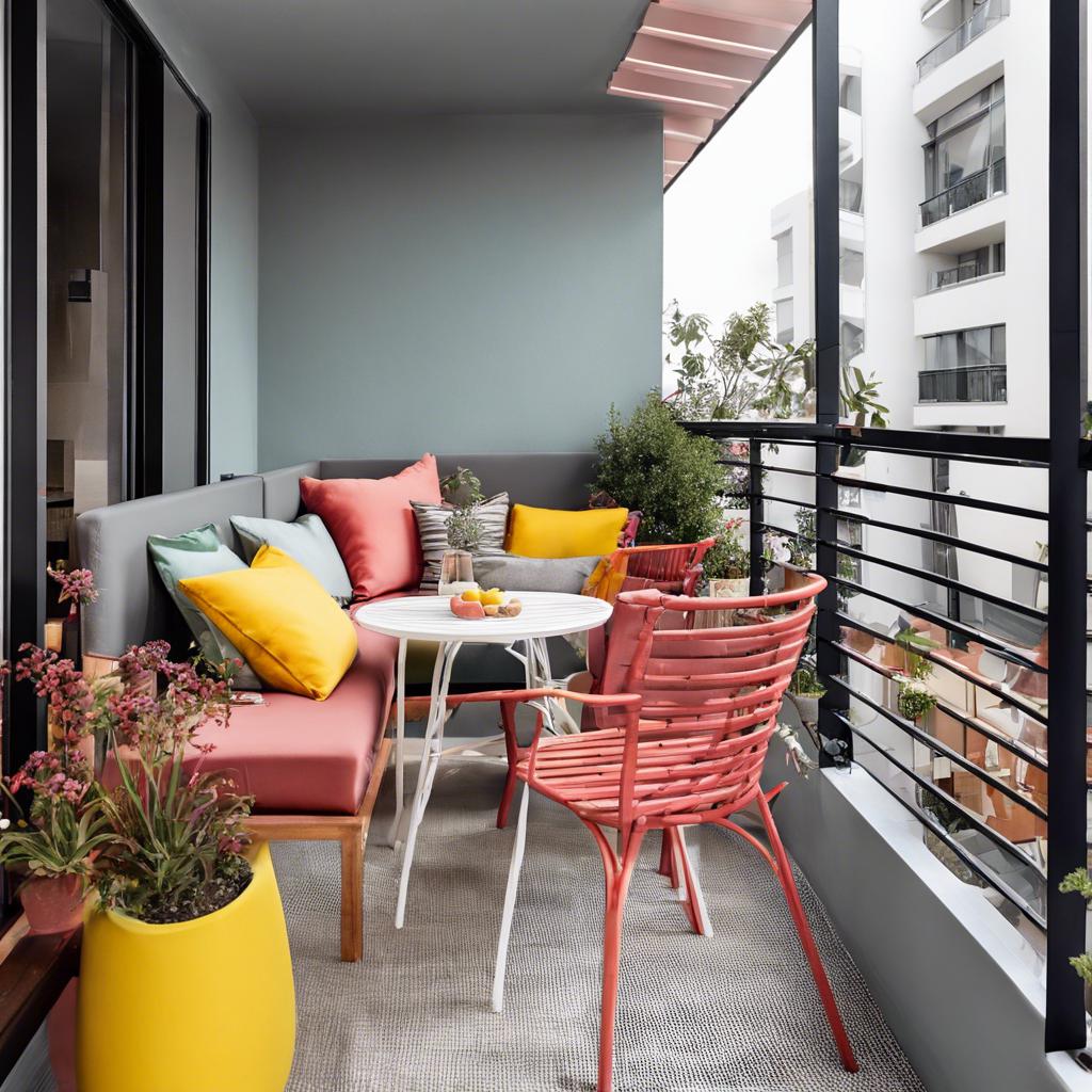 Color Schemes ⁤that Expand Small Balcony Aesthetics