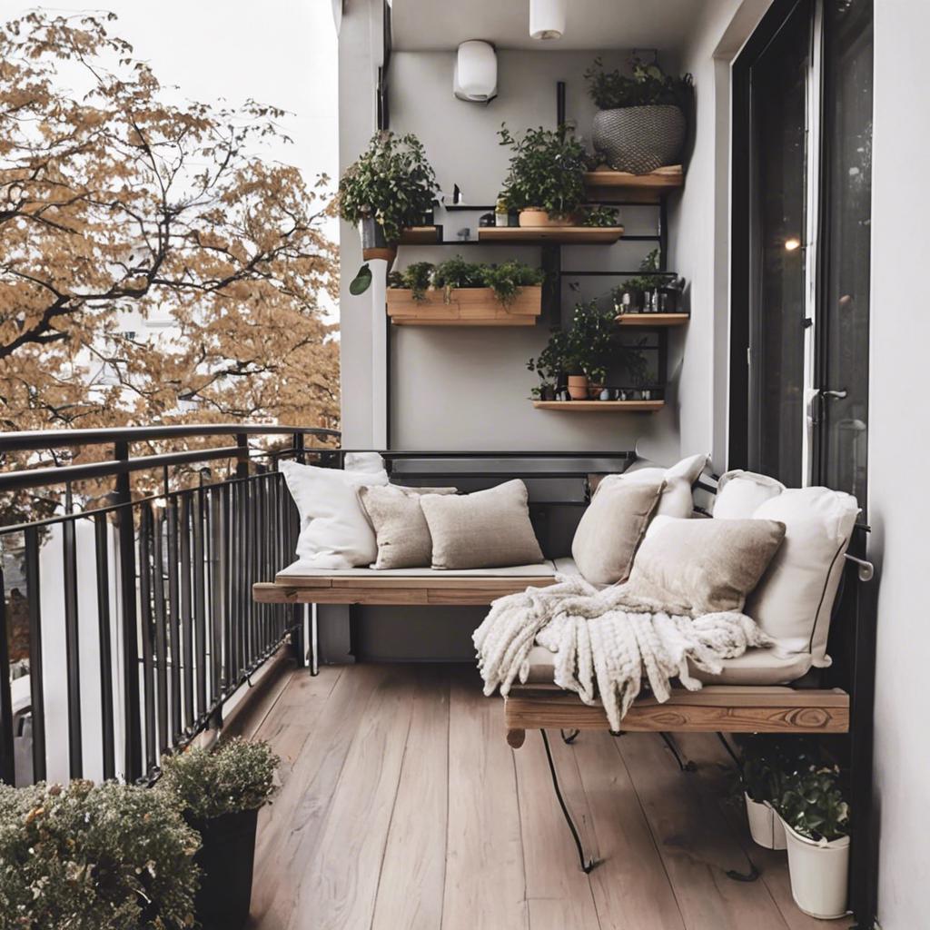 Creating ⁤Cozy Nooks on ⁣Small Balconies