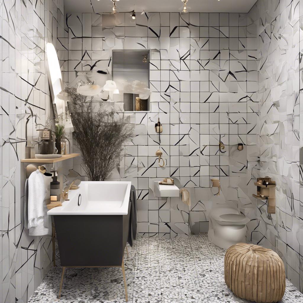 Creative Tile Designs to Elevate Small Bathroom Aesthetics