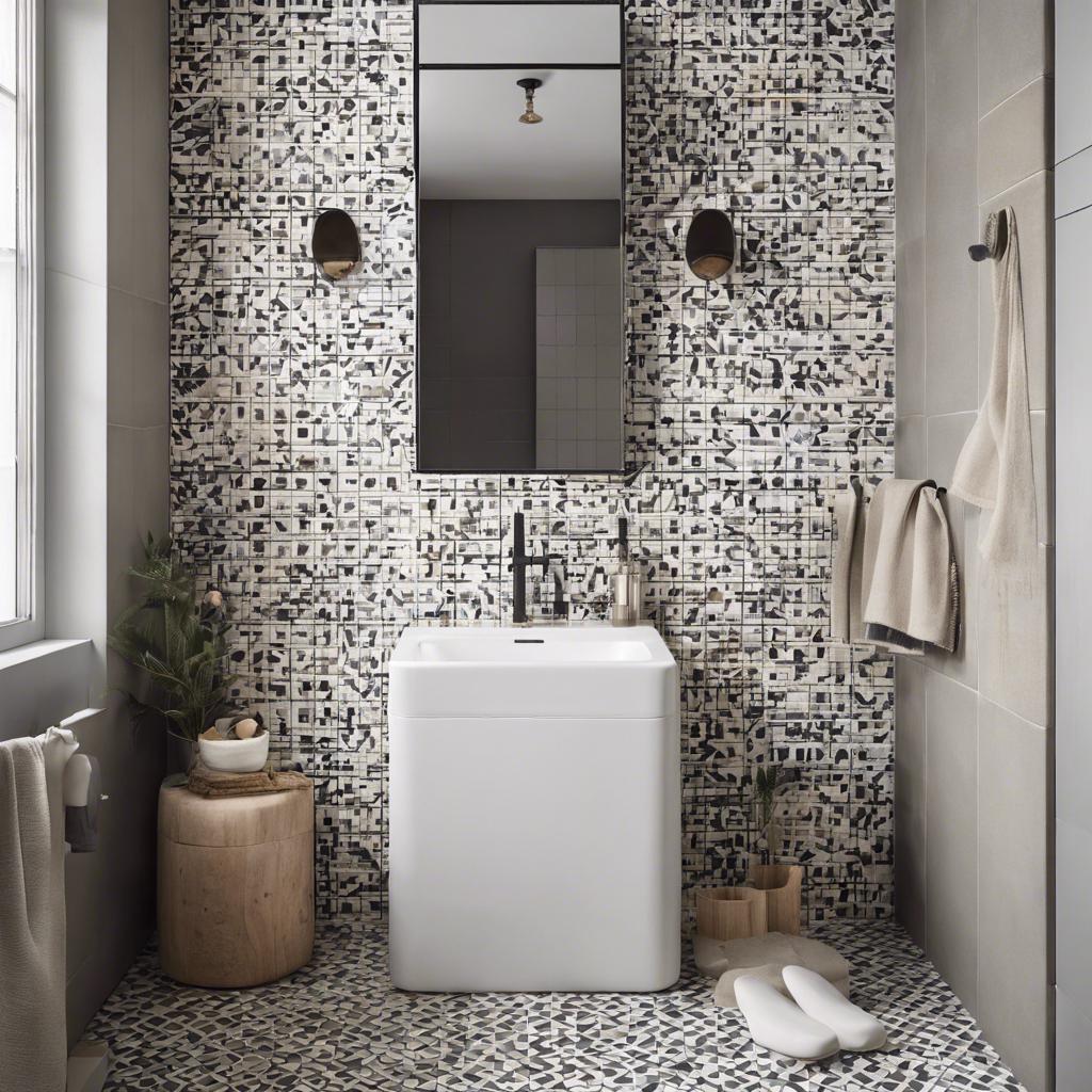 Creative Tile Patterns to Elevate Small Bathroom Aesthetics