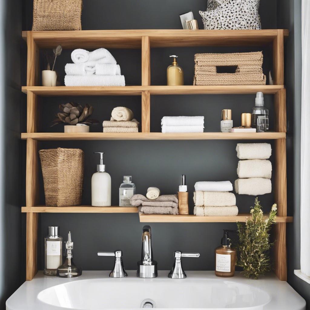 Custom Shelving Ideas ​for Small ​Bathroom Organization