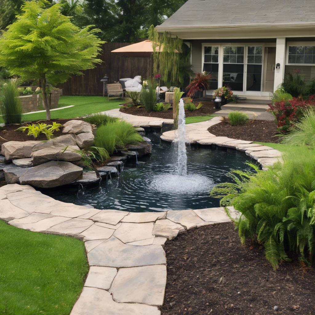 Designing a Front Yard Oasis with Water Features