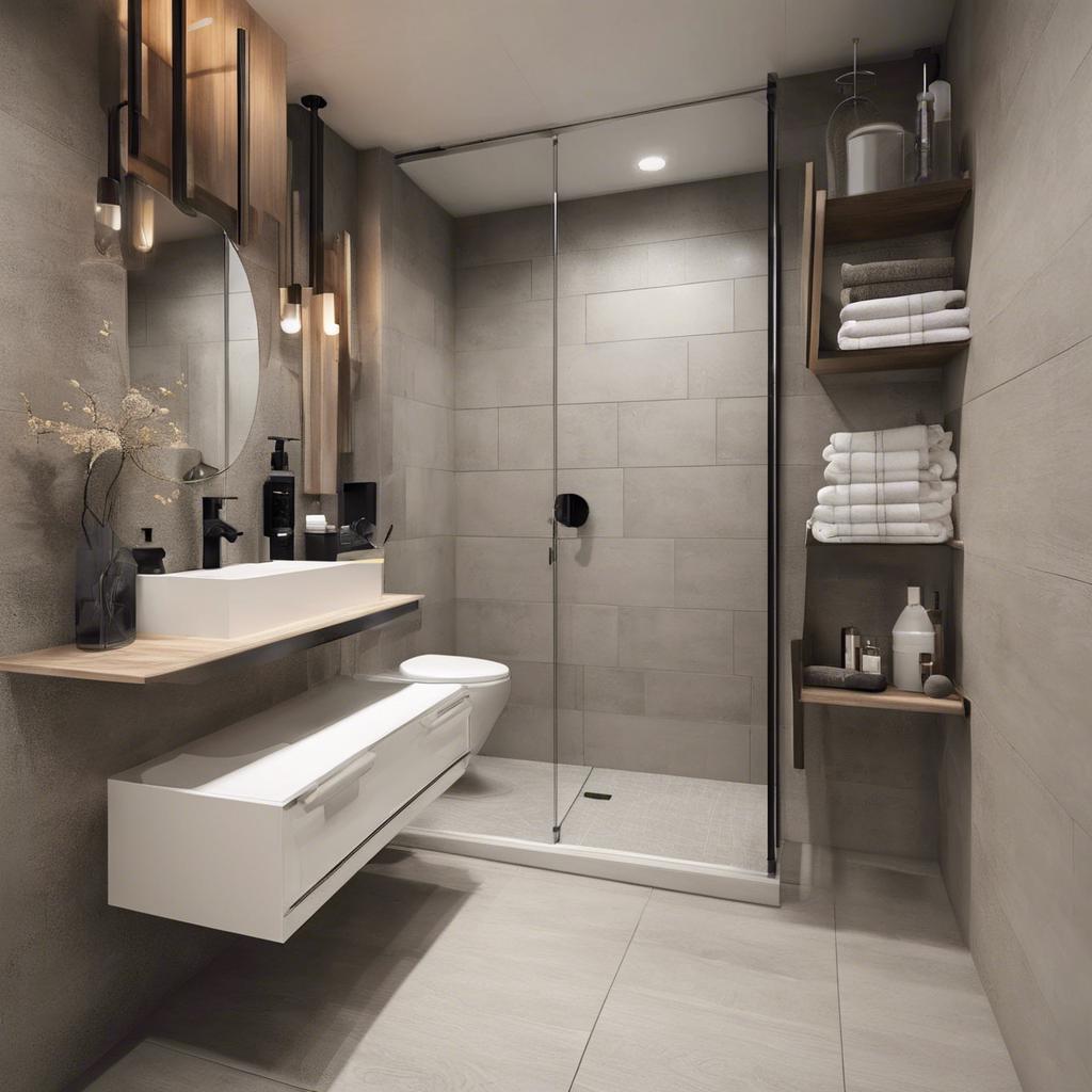 Efficient⁣ Layout Designs for Small Bathroom Workflow