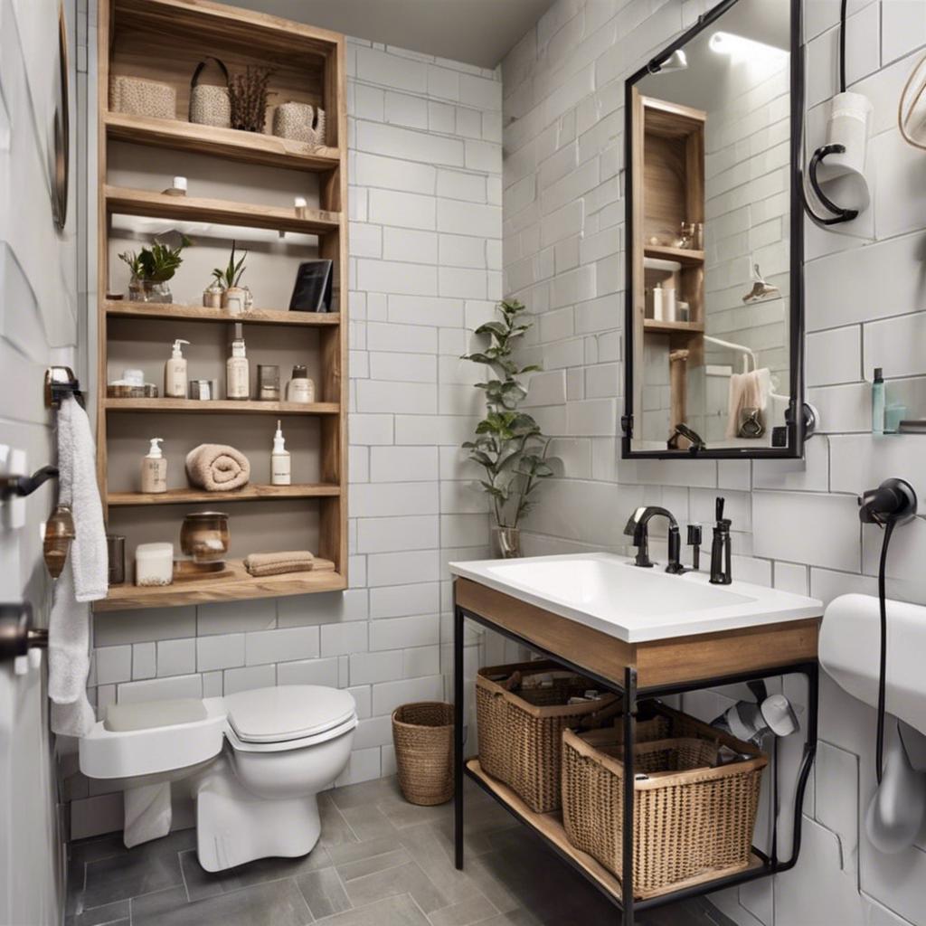 Essential Accessories to Optimize Small Bathroom Utility