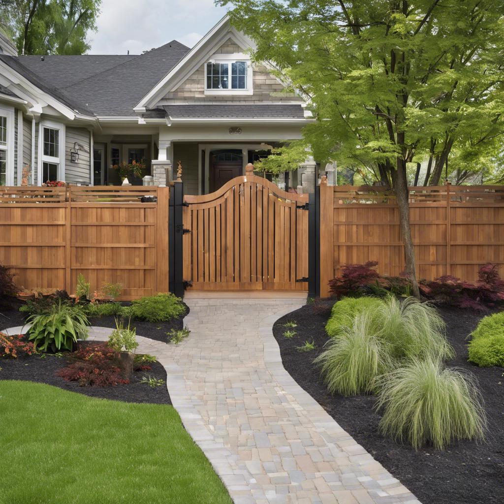 Front Yard Fencing Options ​for Privacy and‌ Style