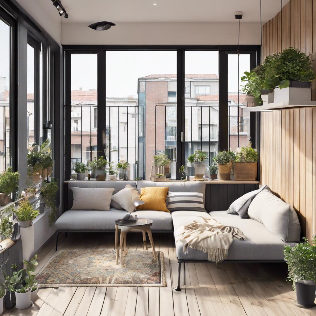 Incorporating Technology​ for Smart⁤ Small Balcony ‌Solutions