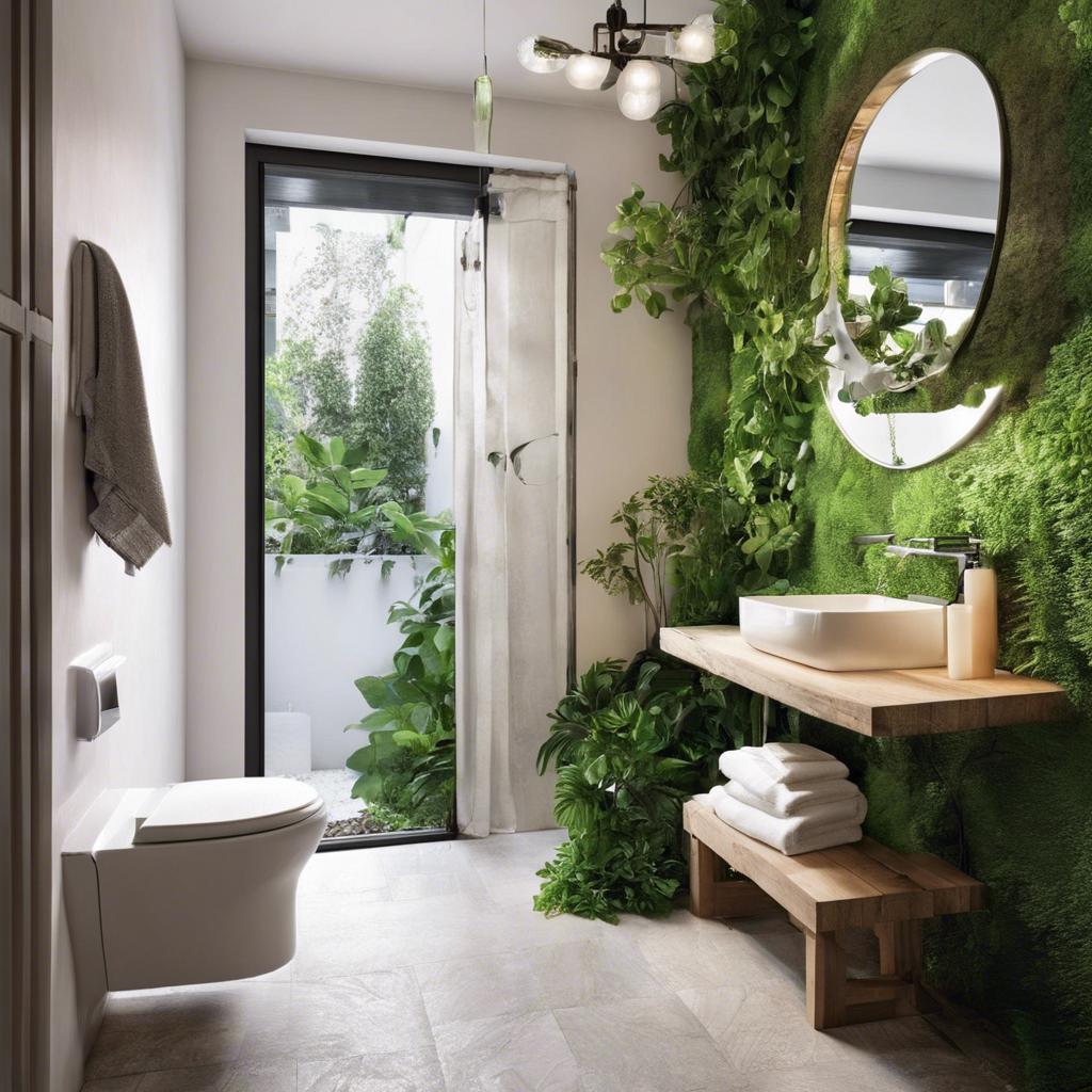 Inspiration from Nature: Greenery in Small ⁤Bathroom Spaces