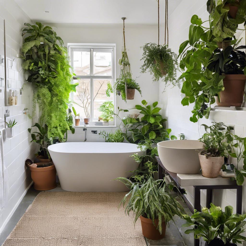 Integrating Plants ⁢to Bring Life⁣ to Small Bathrooms