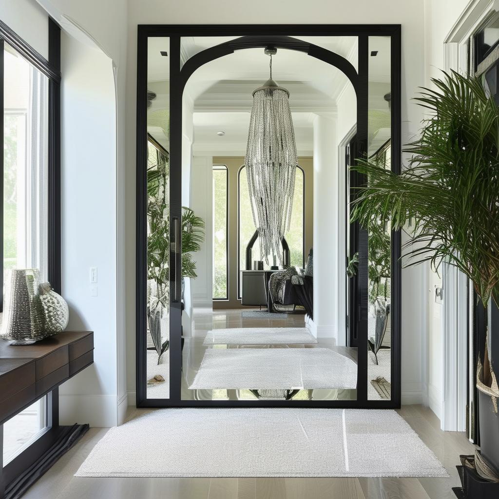 Mirrored Magic: Enhancing Your Entryway with ‌Reflective‍ Surfaces