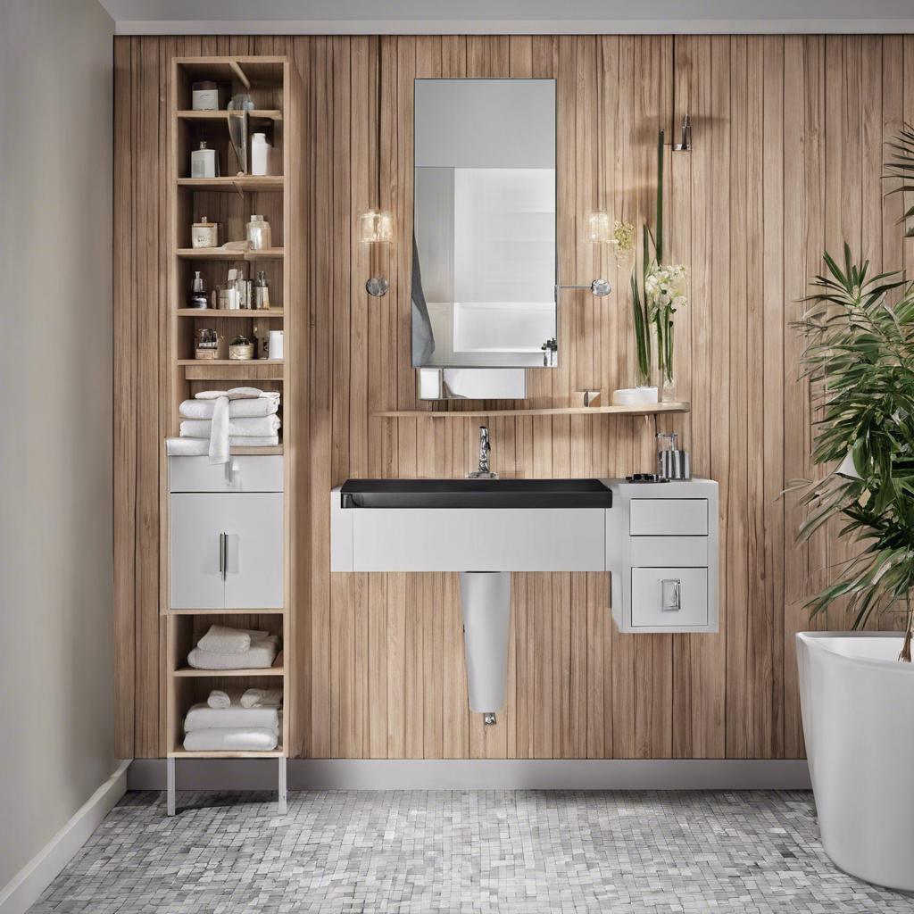 Multi-Functional Vanities for Small Bathrooms