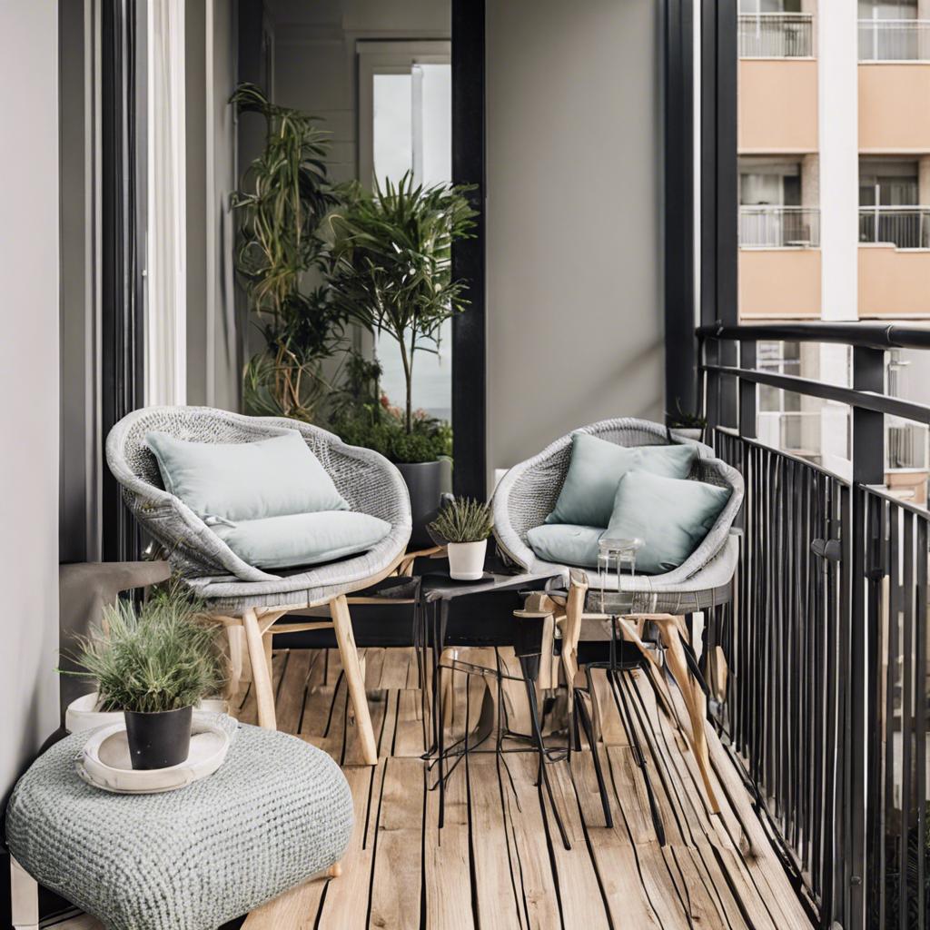 Scenic‍ Views: Arranging ⁤Furniture for Optimal Sightlines on ​Small⁤ Balconies