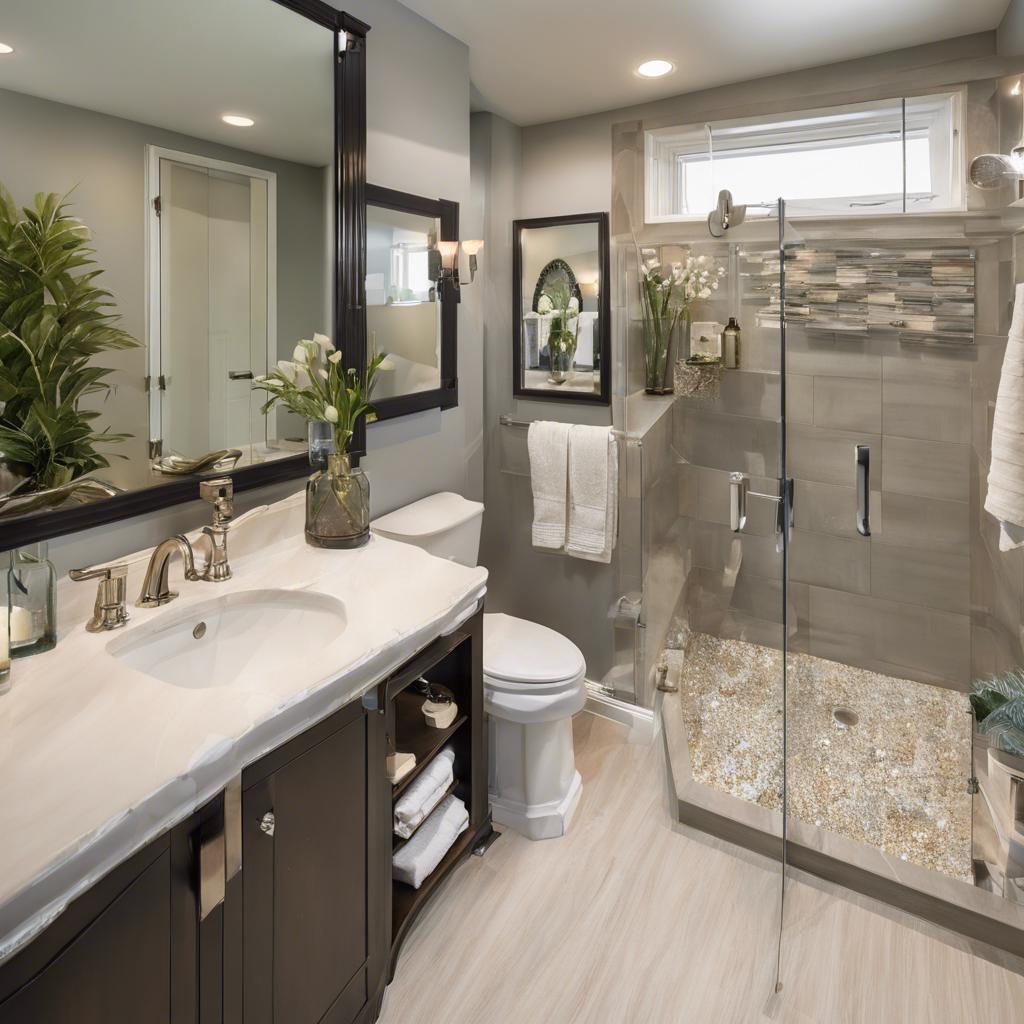 Selecting the⁢ Perfect Fixtures for a Small Bathroom Oasis