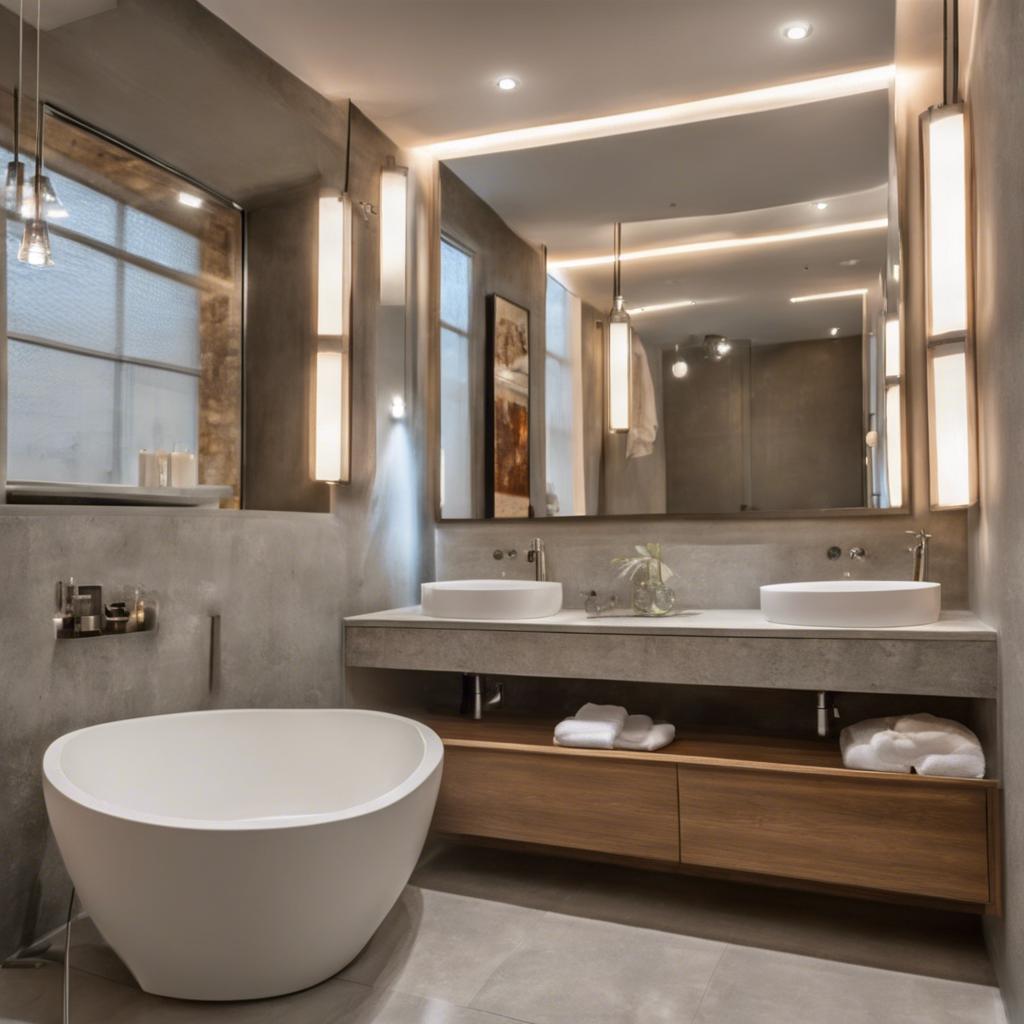 Small Bathroom Lighting Ideas⁤ for⁣ a Spacious Feel