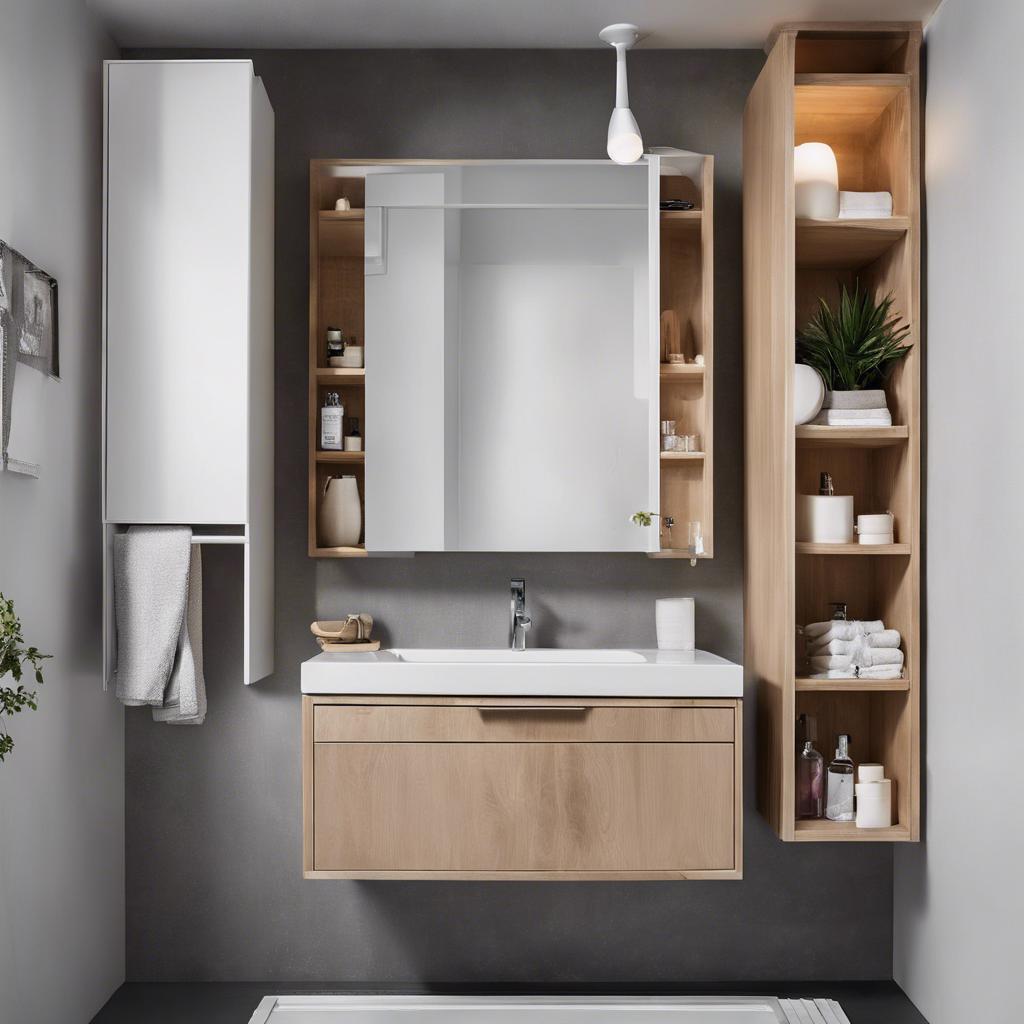 Space-Saving Solutions: Floating ​Cabinets for Small Bathrooms