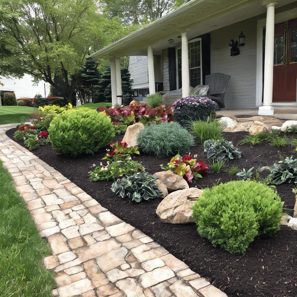 Using Edging to Define Your Front Yard Beds