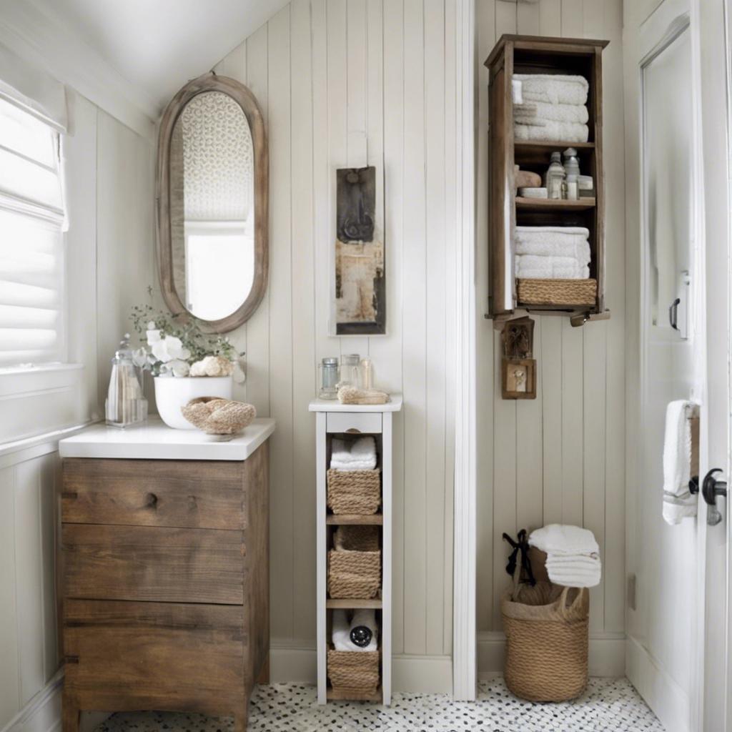 Utilize Vertical Space ⁤to Enhance Storage in Small Bathrooms