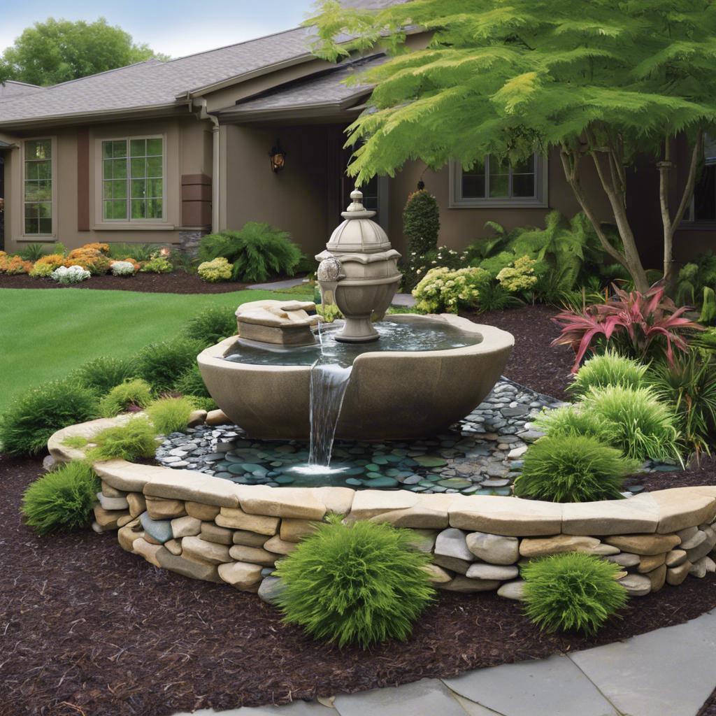 Water Features for a Tranquil Front Yard