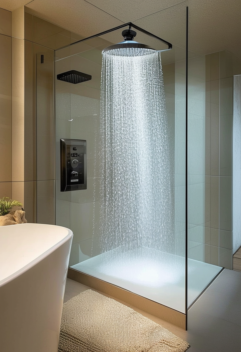 Amazing Bathroom Shower Designs: Blend of Luxury and Practicality