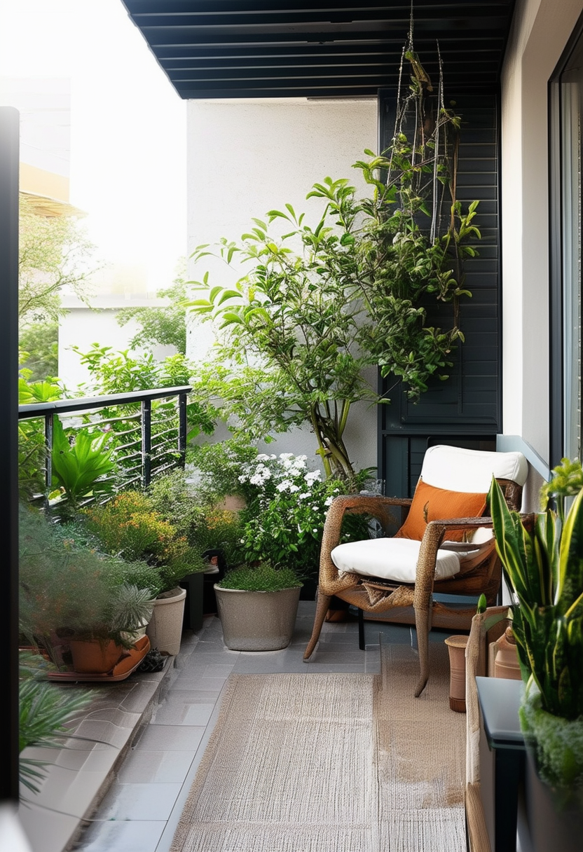 Breezy Bliss: Transformative Design Ideas for Small Balconies