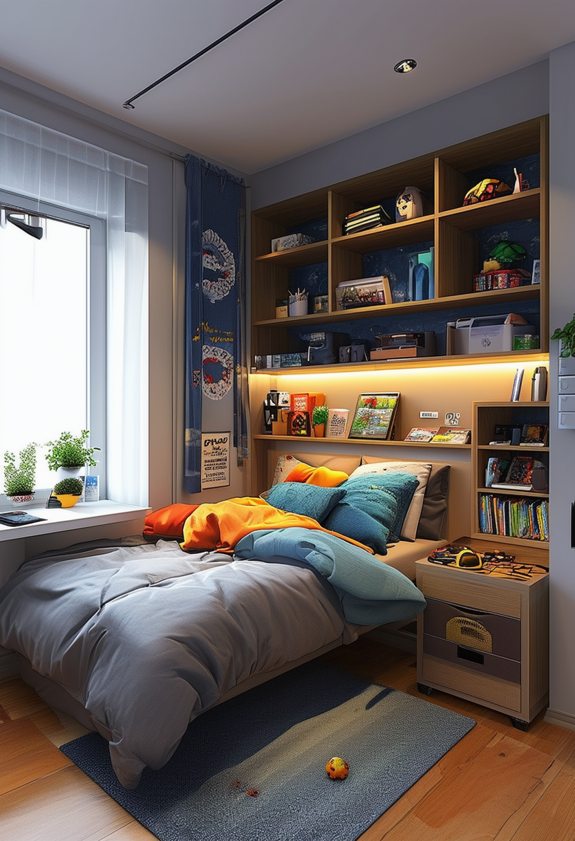 Charming Small Bedroom Ideas for the Modern Teen Boy