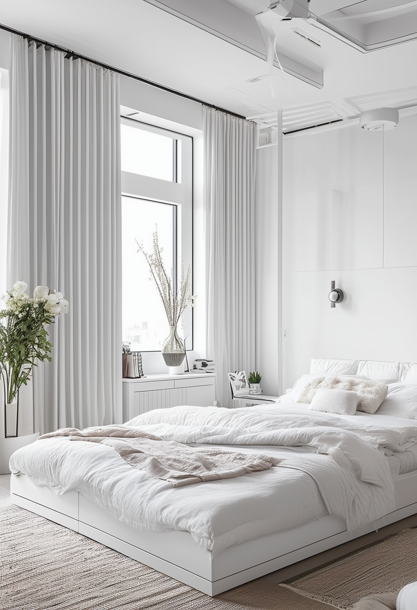 Elevating Serenity: A Guide to Designing the Perfect White Bedroom